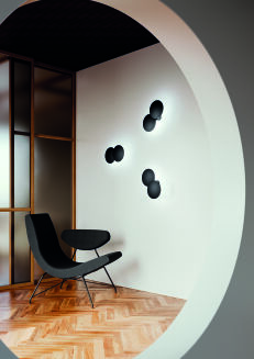 Oprazwa sufitowa / Kinkiet Lodes PUZZLE DOUBLE ROUND wall/ceiling - 5