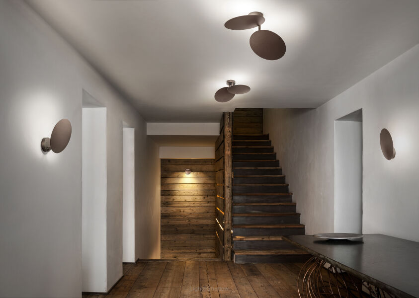 Oprazwa sufitowa / Kinkiet Lodes PUZZLE DOUBLE ROUND wall/ceiling