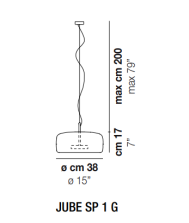 Vistosi JUBE SP 1 G wisząca - 5