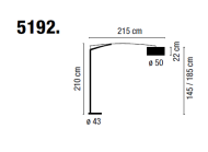 VIBIA BALANCE 5192 - 3