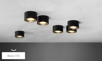 Lampa sufitowa CHORS Beep ON natynkowa LED