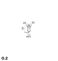 Wever & Ducre CARD 0.1/0.2 wpuszczana - 3
