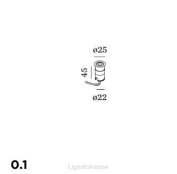 Wever & Ducre CARD 0.1/0.2 wpuszczana