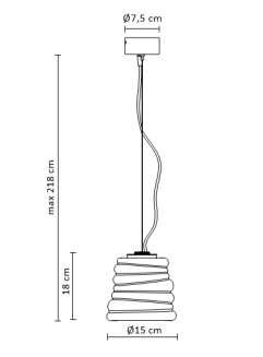 Lampa wisząca Karman BIBENDUM A/D - 3