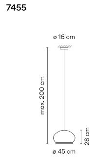 Lampa wisząca Vibia Knit - 5