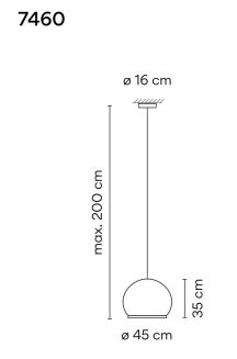 Lampa wisząca Vibia Knit - 6