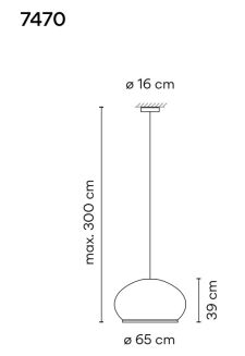 Lampa wisząca Vibia Knit - 7