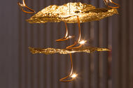 Catellani & Smith LUCI D'ORO - GOLD MOON Chandelier wisząca - 9