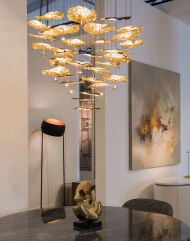 Catellani & Smith LUCI D'ORO - GOLD MOON Chandelier wisząca - 10