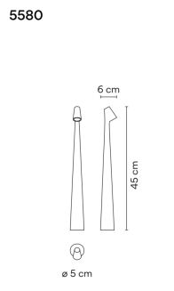 Lampa biurkowa Vibia Africa przenośna - 4