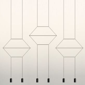 Lampa wisząca led VIBIA WIREFLOW 0320 - 3