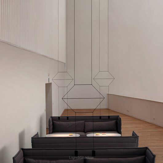 Lampa wisząca led VIBIA WIREFLOW 0320