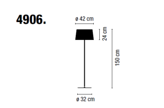 Lampa podłogowa VIBIA WARM 4906 - 3
