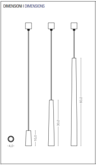 Lampa wisząca PURALUCE - FLUTE - 7