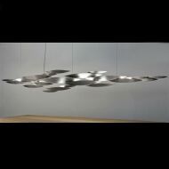 Terzani I LUCCI ARGENTATI suspension 180cm - 2