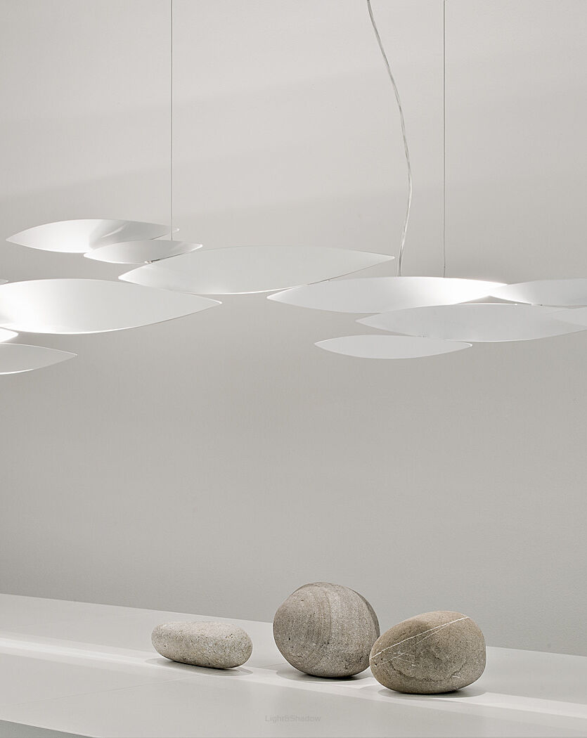 Terzani I LUCCI ARGENTATI suspension 180cm