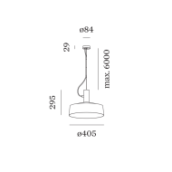 Wever & Ducre ROOMOR 1.3 wisząca - 2