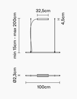 Lampa wisząca Fabbian FREELINE - 11