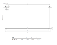 Oty Light POP P120 ARC recessed suspension - 2