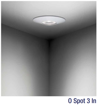 Lampa sufitowa led PURALUCE - 0 SPOT 3 IN