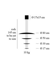 Catellani & Smith MACCHINA DELLA LUCE mod.A wisząca - 6