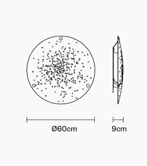 Fabbian LENS stropowa/kinkiet - 7