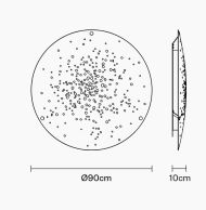 Fabbian LENS stropowa/kinkiet - 8