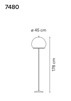 Lampa podłogowa Vibia Knit 7480 - 5