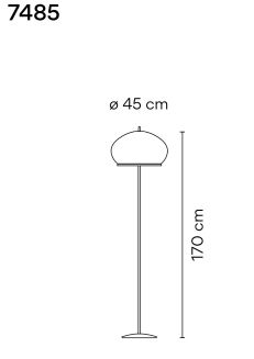 Lampa podłogowa Vibia Knit 7480 - 6