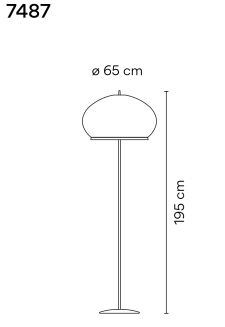 Lampa podłogowa Vibia Knit 7480 - 7