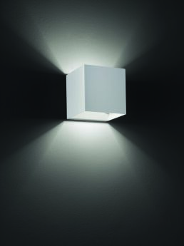 Kinkiet led Lodes LASER 10x10 wall