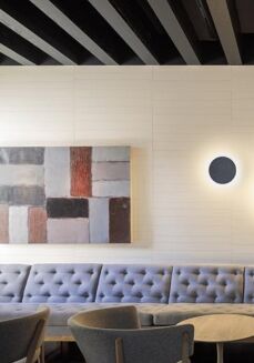 Kinkiet led Vibia PUCK WALL ART 5470 / 5471 / 5472 - 7