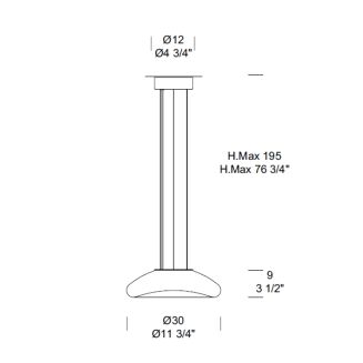 Lampa wisząca LEUCOS KEYRA S - 4