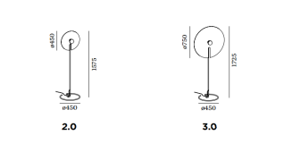 Lampa podłogowa Wever & Ducre MIRRO - 2