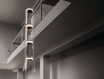Lampa wisząca Flos Noctambule 3 Cylinders + Cone
