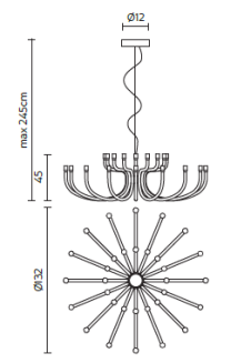 Lampa wisząca Karman SNOOB suspension 609 - 3