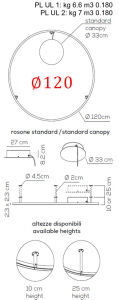 Axo Light U-LIGHT ściana/strop - 5