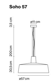Marset Soho zewnętrzna wisząca  - 11