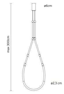 Lampa wisząca Karman LEDA SE293 A - 8