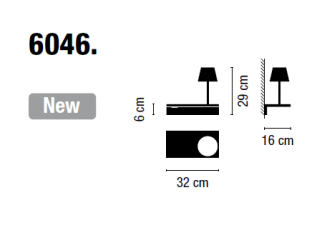 Kinkiet led VIBIA SUITE 6046 - 4