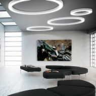 Panzeri SILVER RING stropowa/ścienna - 2