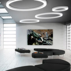 Panzeri SILVER RING stropowa/ścienna