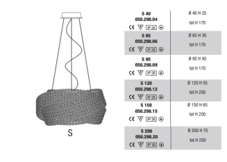 Lapa wisząca Marchetti Diamante S suspension - 3