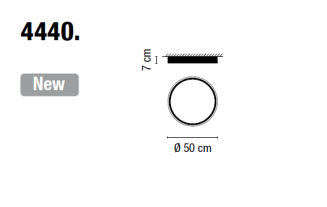 Lampa sufitowa VIBIA UP 4440 - 3