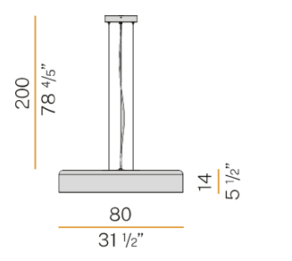 Lampa wisząca Panzeri GINEVRA - 6