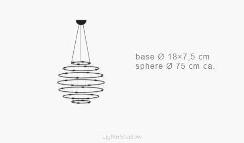 Lampa wisząca Catellani & Smith PETITS BIJOUX