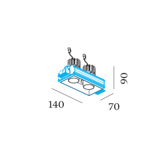 Lampa wpuszczana Wever&Ducre SNEAK trimless 2.0 - 4
