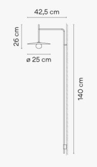 Kinkiet led Vibia TEMPO 5762 / 5763 - 4
