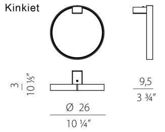 Lampa stropowa Panzeri ZERO ROUND stropowa/kinkiet - 29