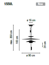 Vibia FLAMINGO 1550 - 4